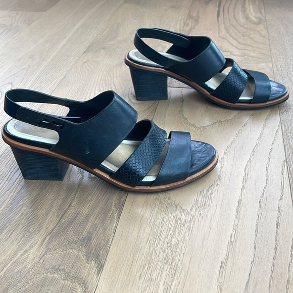 Rag & Bone Block Heel Black Sandal (40) - Picture 4 of 4